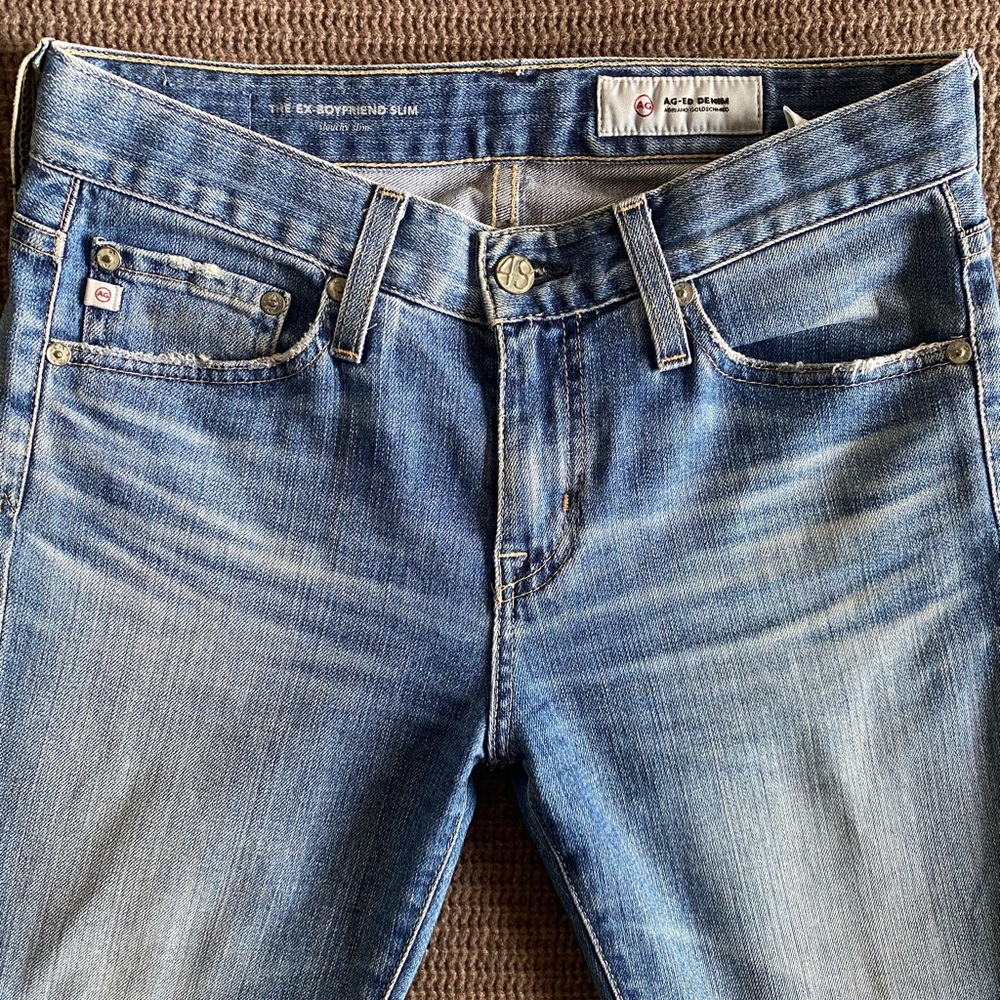AG Ex-Boyfriend Slim Slouchy Slim, size 24